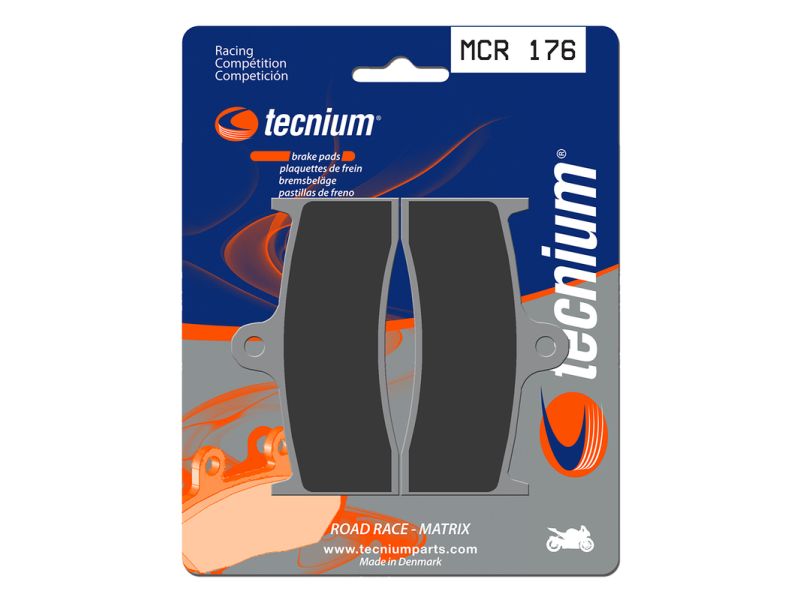 Plaquettes de frein TECNIUM Racing métal fritté carbone - MCR176