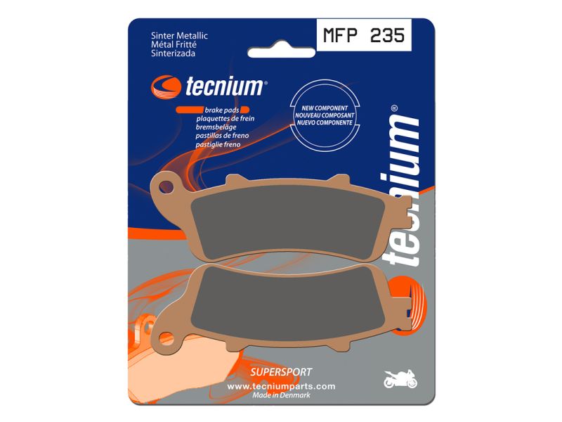 Plaquettes de frein TECNIUM Trail Performance métal fritté - MFP235