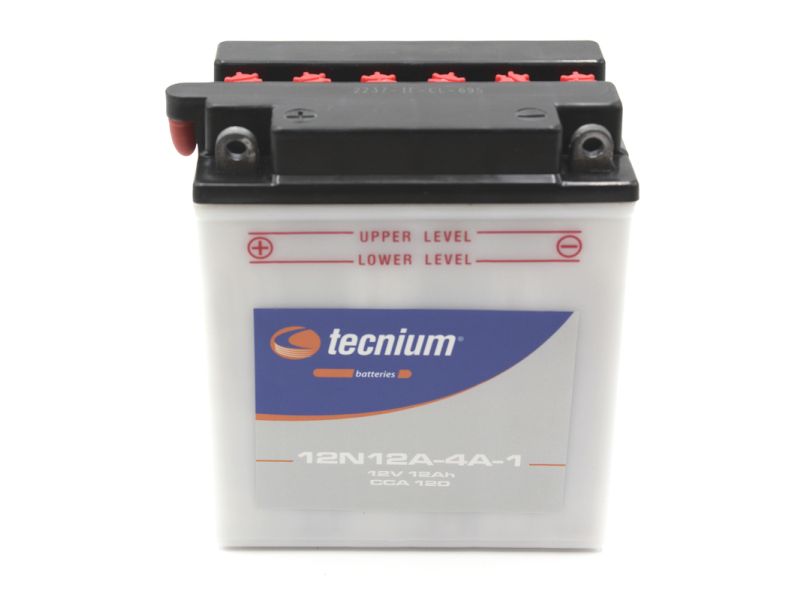 Batterie TECNIUM conventionnelle avec pack acide - 12N12A-4A-1