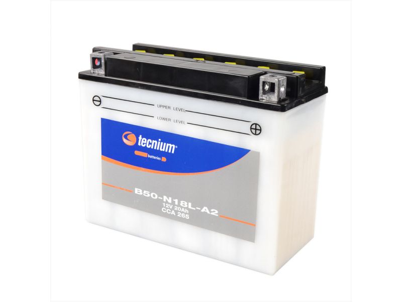 Batterie TECNIUM conventionnelle avec pack acide - B50-N18L-A2