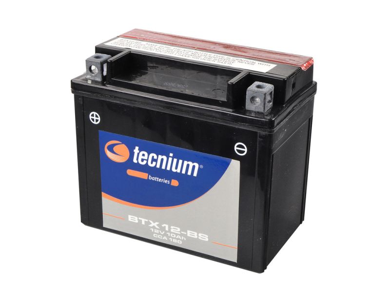 Batterie TECNIUM sans entretien avec pack acide - BTX12-BS
