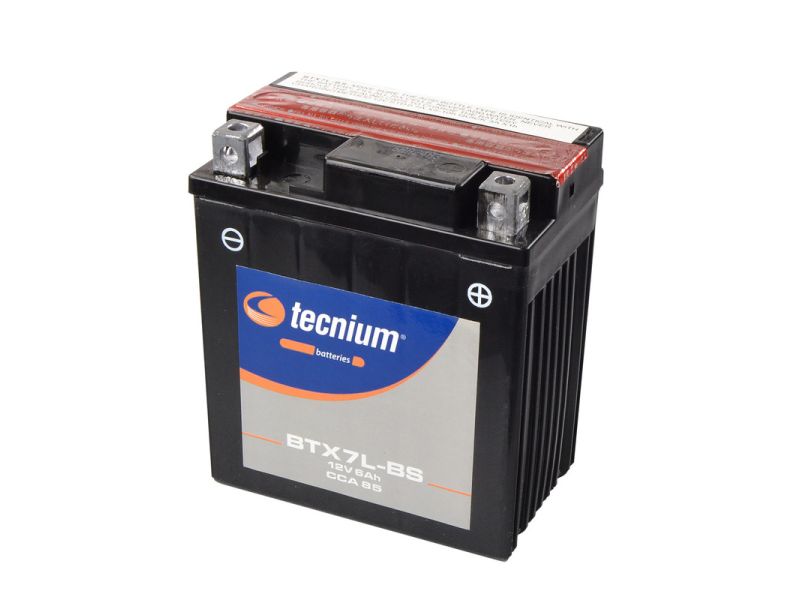 Batterie TECNIUM sans entretien avec pack acide - BTX7L-BS