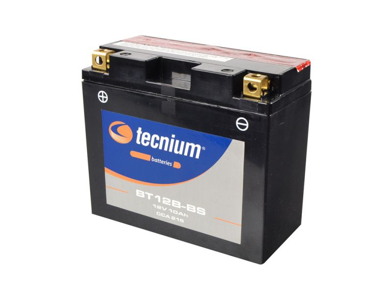 Batterie TECNIUM sans entretien avec pack acide - BT12B-BS
