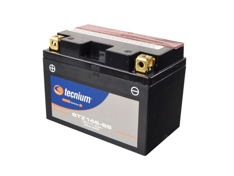 Batterie TECNIUM sans entretien avec pack acide - BTZ14S-BS