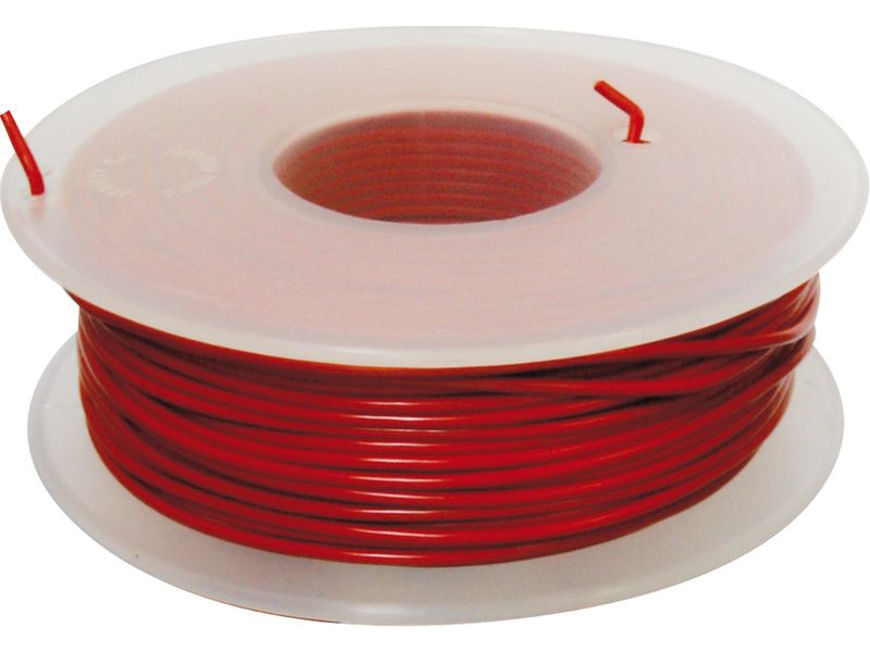 Câble électrique BIHR 1mm² - 25m - Rouge