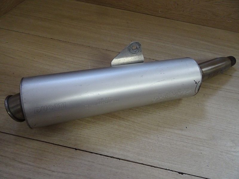 Silencieux droit d'échappement d'origine Ducati 900 SSIE type V100AA 1998/2002 (89/235009500)