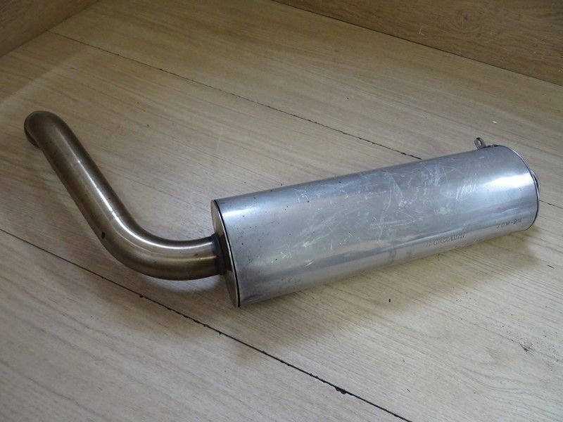 Silencieux gauche d'échappement d'origine Ducati 748 type 748S, H300AA 2000/2001 (57410391A)